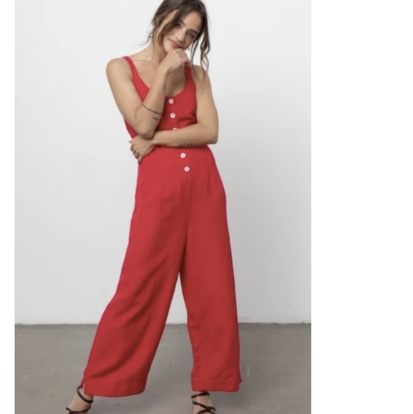Rails Teresa Jumpsuit in Cayenne VGUC - Picture 2 of 11